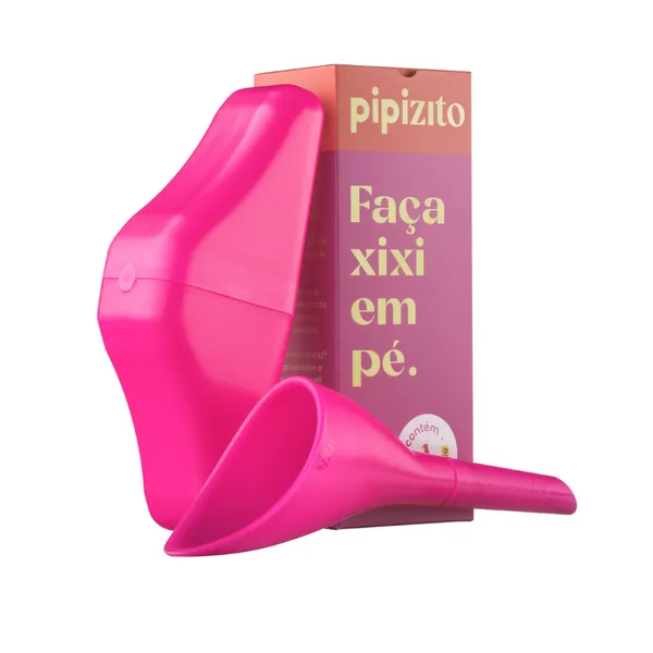 Pipizito Reutilizável rosa com case